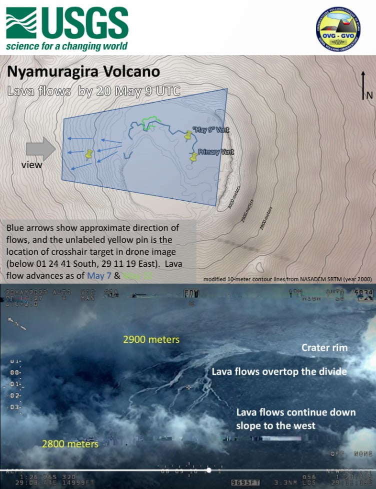 nyamulagira lava flows may 20 2023 usgs