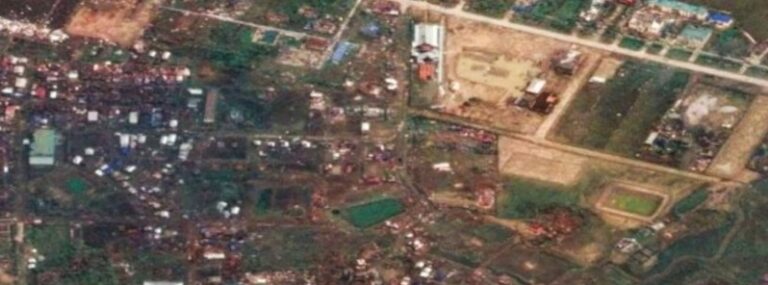 satellite footage of tc mocha impact in sittwe rakhine state myanmar may 2023