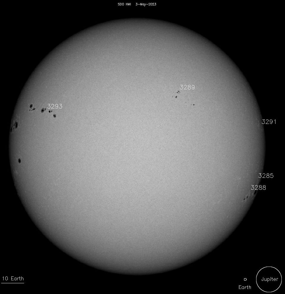 sunspots may 3 2023