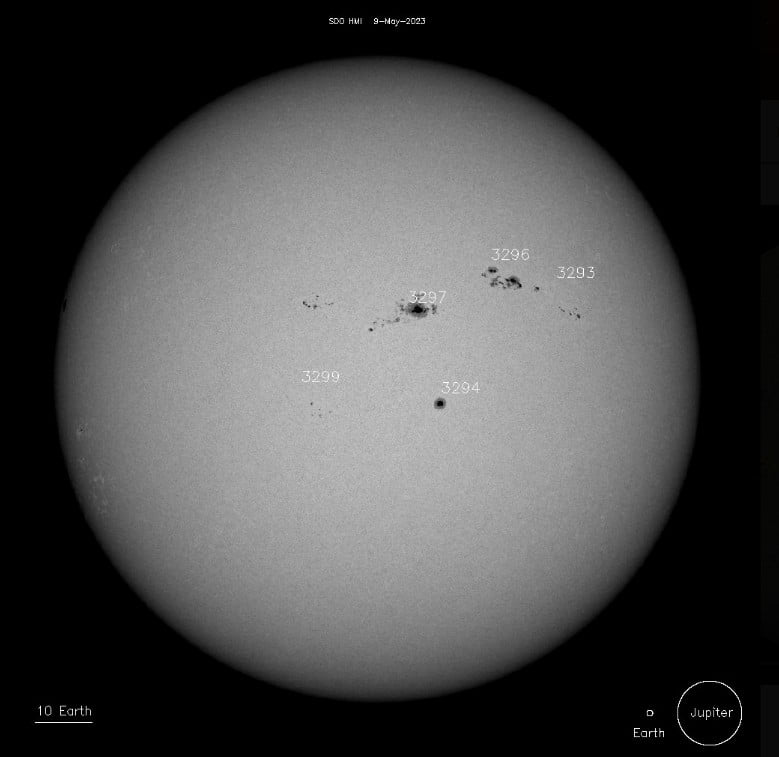 sunspots may 9 2023