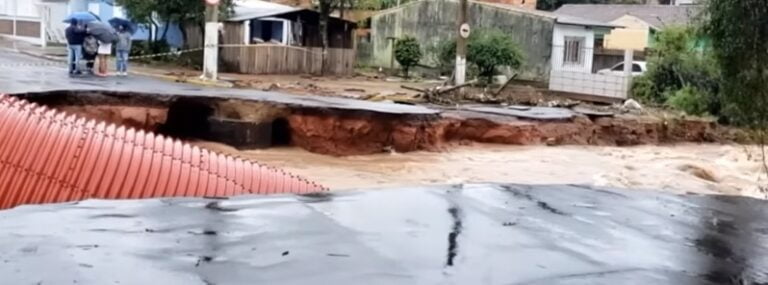 Extreme rainfall hits southern Brazil, leaving at least 11 people dead and 20 missing