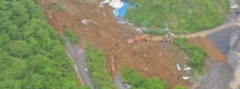 Heavy rainfall causes catastrophic landslide in China's Sichuan