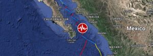 Strong and shallow M6.4 earthquake hits Gulf of California, Mexico