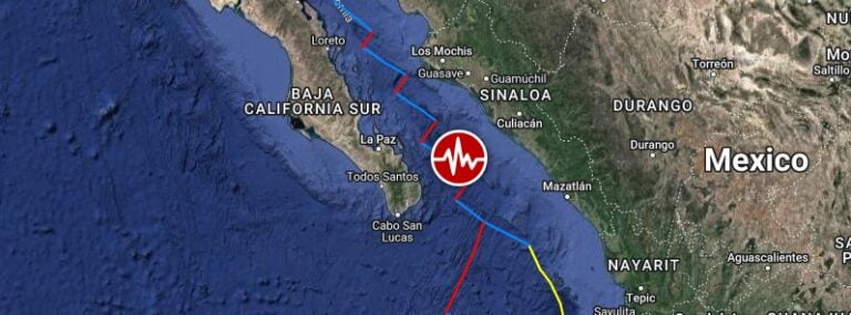 M6.4 earthquake Gulf of California june 18 2023 f
