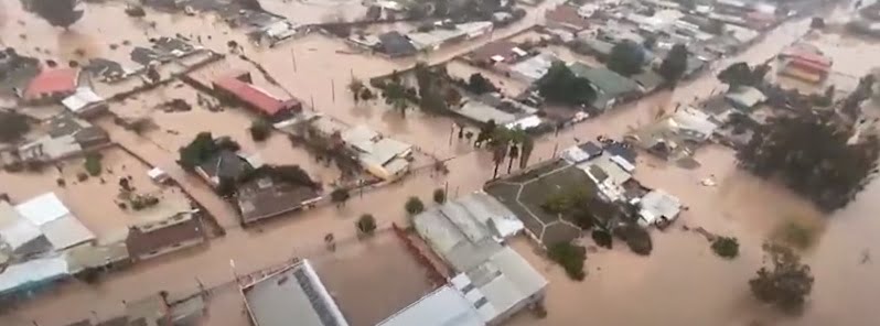 Severe floods hit parts of Chile, leaving 2 people dead, 6 missing and nearly 10 000 isolated