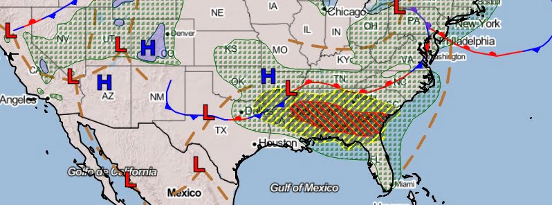 Severe thunderstorms, derecho threaten the south, heat intensifies in Texas f