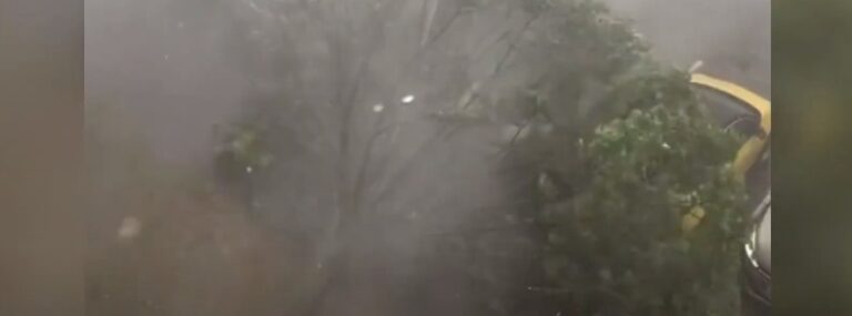 Violent thunderstorms hit Germany, possible tornado near Frankfurt f