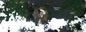 Two phreatic bursts at Taal volcano in Batangas Province, Philippines