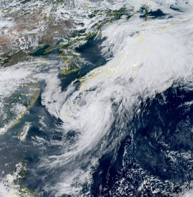 Tropical Storm “Mawar” triggers landslides and flooding in Japan