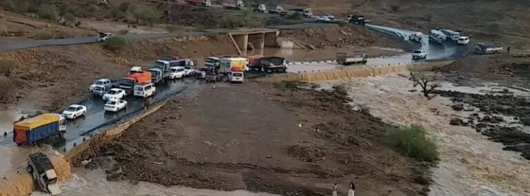 yemen flood 2022 stock