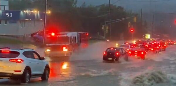 Extreme rainfall triggers severe flash floods in Nova Scotia, Canada