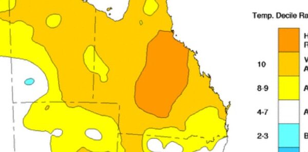 Historic June heat followed by record-breaking July rains in Queensland, Australia