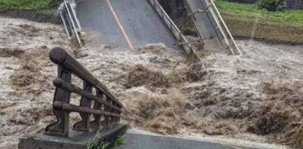 Record-breaking rainfall hits western Honshu and Kyushu, causes fatalities and damage, Japan