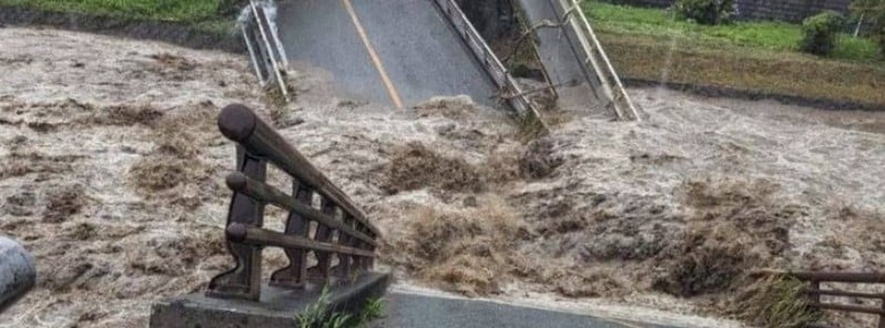 Record-breaking rainfall hits western Honshu and Kyushu, causes fatalities and damage, Japan