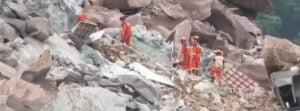 Five rescued, nine missing after massive landslide in central China’s Hubei Province