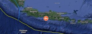 M5.8 earthquake hits Indonesia, damaging at least 93 buildings and killing 1 person