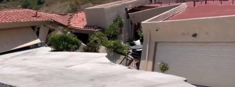 Landslide devastates luxury homes in Southern California’s Palos Verdes Peninsula