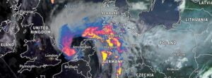 Storm Poly – Strongest summer storm on record hits the Netherlands