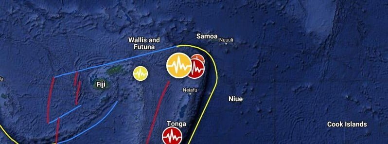 tonga m6.9 earthquake july 2 2023 location map f