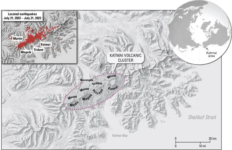 trident katmai group seismicity