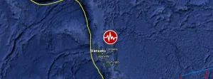 Strong and shallow M6.4 earthquake hits Vanuatu