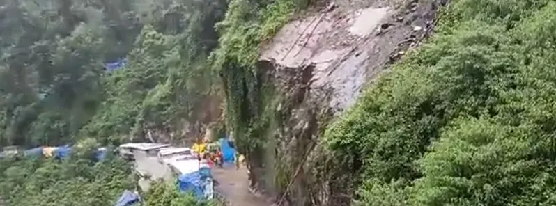 Large landslide hits Uttarakhand’s Kedarnath Yatra route
