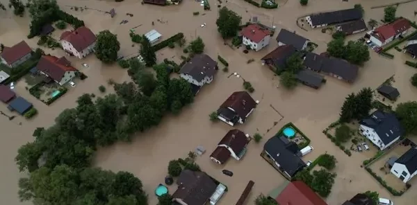 Severe flooding kills three in Slovenia after a month's rain falls in one day f