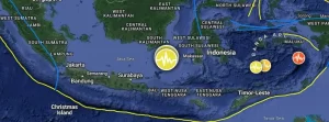 Deep M7.1 earthquake hits Bali Sea, Indonesia
