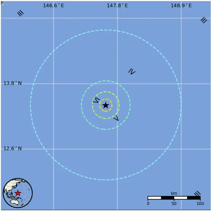 m6.1 mariana islands region earthquake august 14 2023 epe