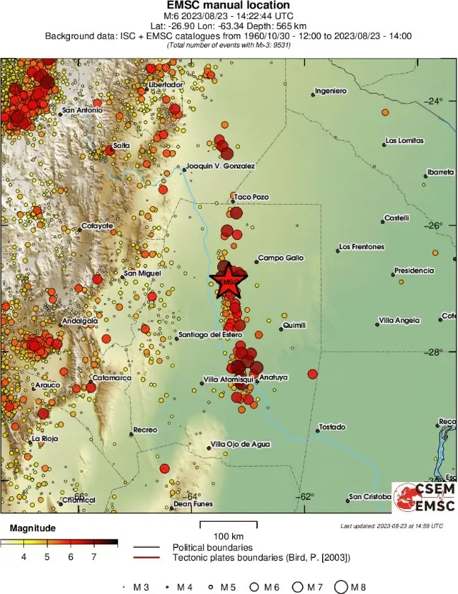m6.2 earthquake august 23 2023 emsc rs
