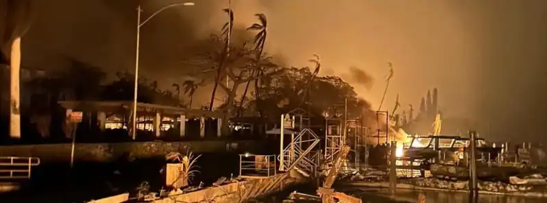 wildfire in lahaina hawaii damage - august 8 and 9 2023 f2