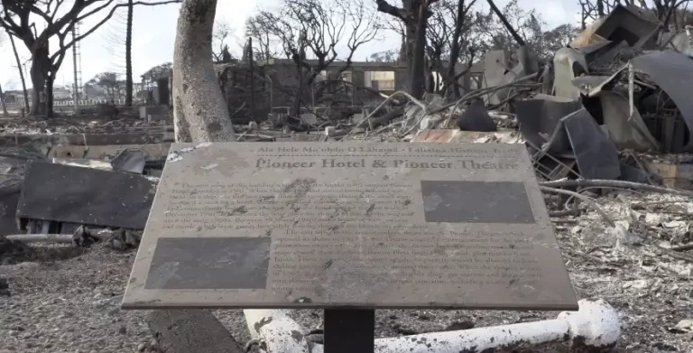 wildfire in lahaina hawaii damage - august 8 and 9 2023