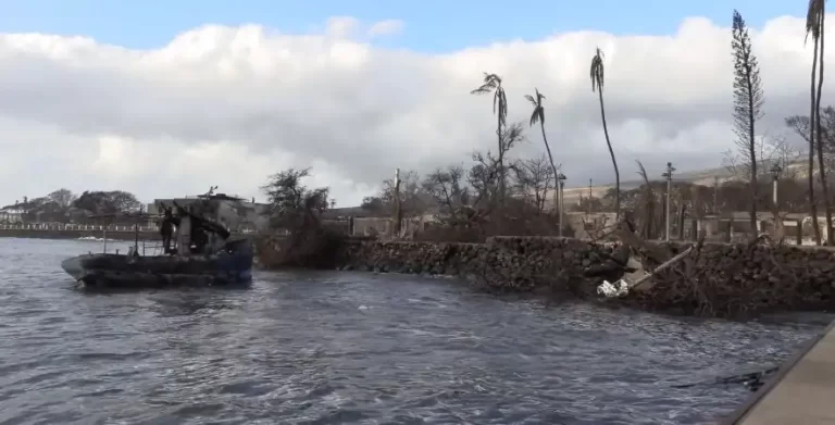 wildfire in lahaina hawaii damage - august 8 and 9 2023
