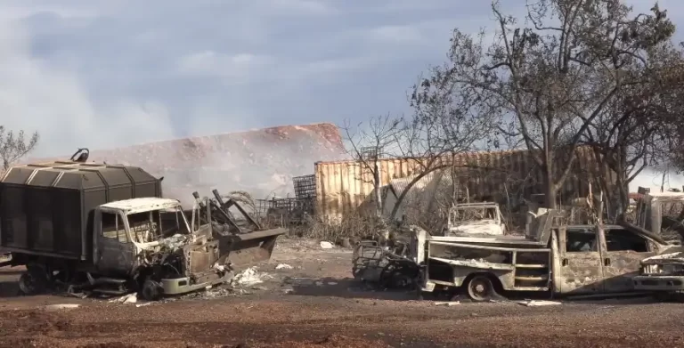 wildfire in lahaina hawaii damage - august 8 and 9 2023