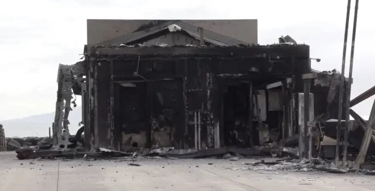 wildfire in lahaina hawaii damage - august 8 and 9 2023