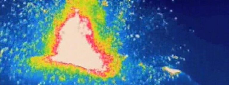 High-intensity explosion at Stromboli volcano, Italy