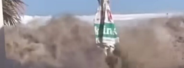 Massive wave crashes into a South African beach restaurant, injuring 12 people