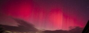Rare red auroras seen as far south as France