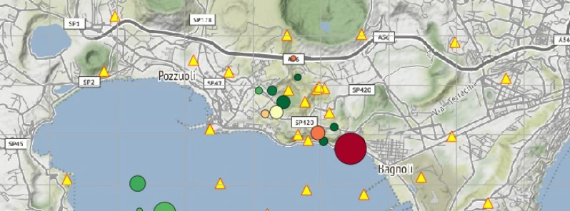 Seismic swarm at Campi Flegrei raises questions but not immediate alarm, Italy september 2023