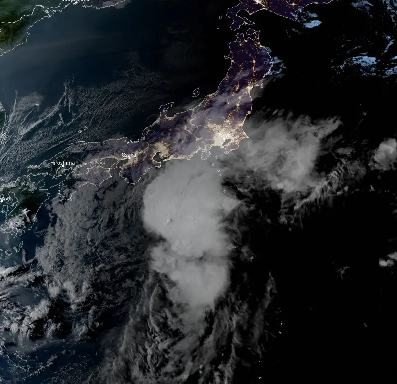 Tropical Storm Yun-yeung at 0820z september 7 2023 bg