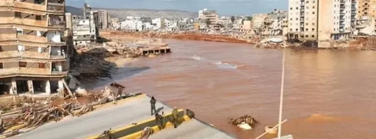 aftermath of floods in the city of derna libya september 2023