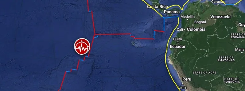 m6.0 earthquake central east pacific rise september 20 2023 location