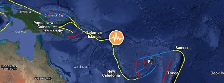 m6.1 earthquake vanuatu september 21 2023 location map