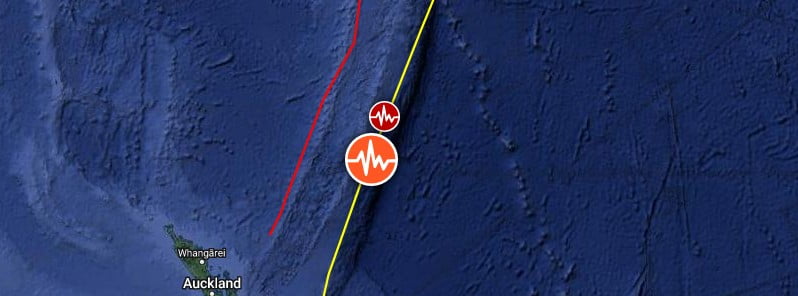 m6.6 earthquake kermadec islands region new zealand september 8 2023 location
