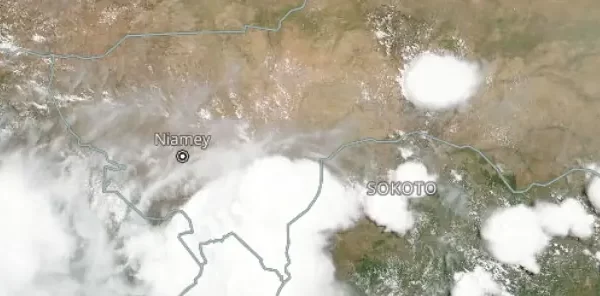 suomi npp viirs over niamey niger august 17 2023