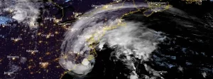 Tropical Storm “Ophelia” makes landfall in North Carolina, causing major flash floods
