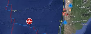 Shallow M6.1 earthquake hits West Chile Rise