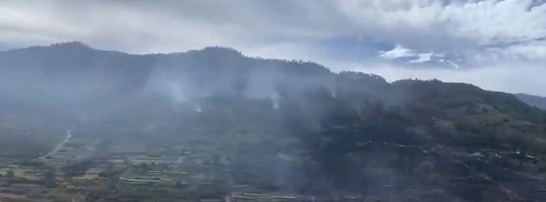 Forest fires engulf Santa Ursula and La Orotava, causing mass evacuations in Tenerife October 2023