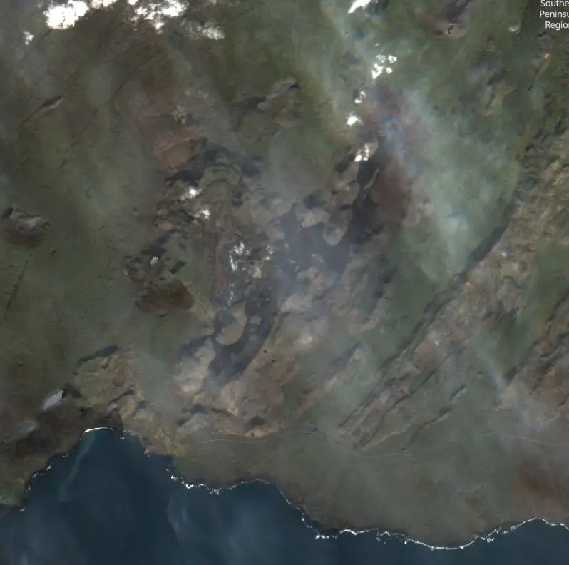 fagradalsfjall eruption site iceland september 29 2023 location