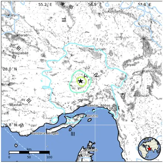 hormozgan iran earthquakes october 17 2023 usgs epe